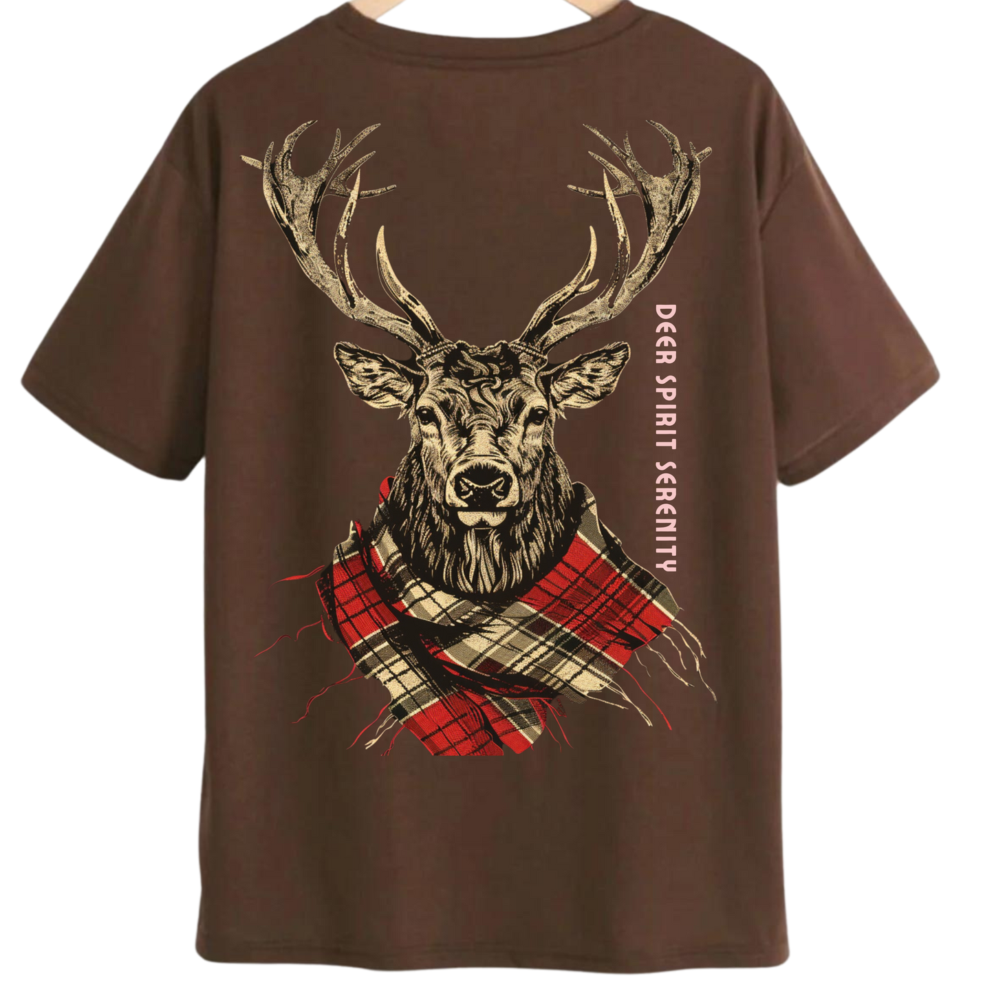 Highland Mystique Oversize Brown T-shirt