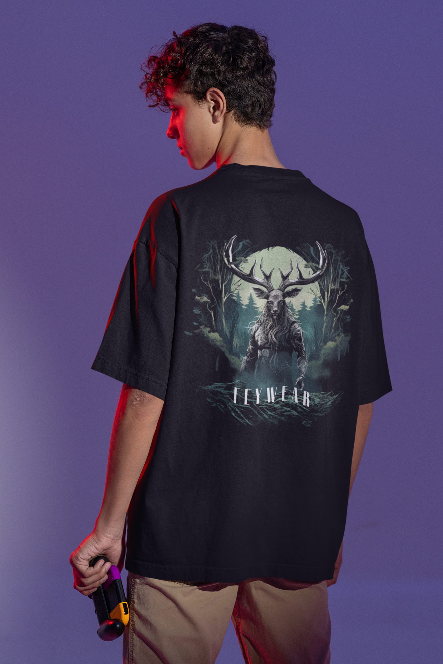 Mystic Stag oversize T shirt